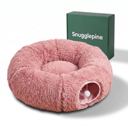 Tree Skirt Cat Bed & Play Tunnel