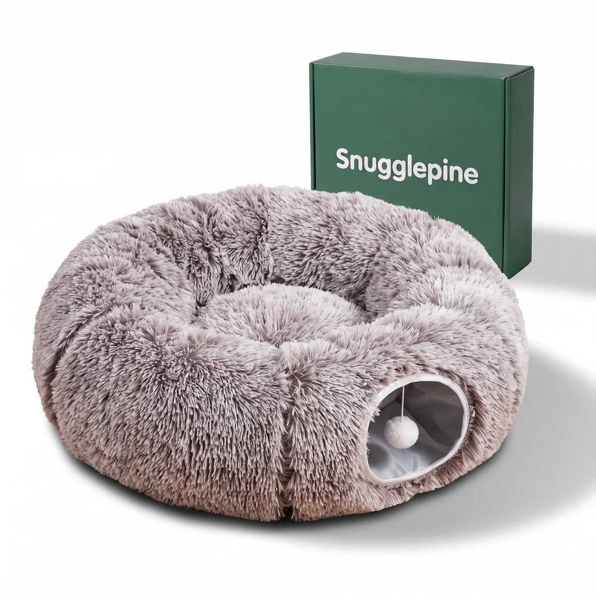 Tree Skirt Cat Bed & Play Tunnel