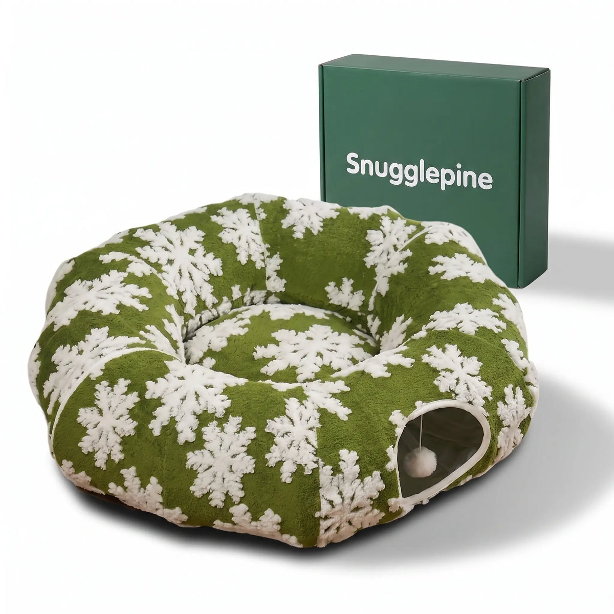 Tree Skirt Cat Bed & Play Tunnel